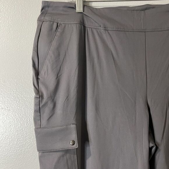 GREG NORMAN Adeline Ankle Golf Pants Women’s Size XL Gray NEW Sporty Athletic - Picture 2 of 8